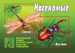 Насекомые. Демонстрационный материал для занятий в группах детских садов и индивидуально — 2690642 — 1