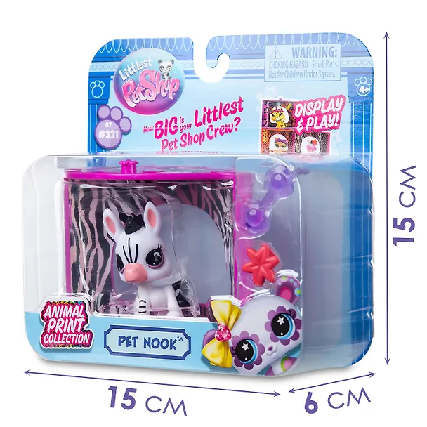 Игрушка-фигурка "Стиль" Уголок Зебры (Основная) 3169908 — 5