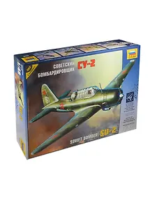 ЗВ 4805 Советский бомбардировщик СУ-2 (1/48) (коробка)