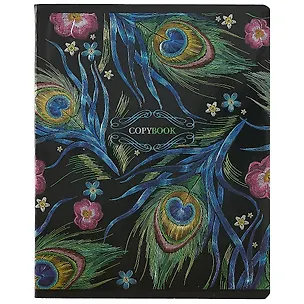 Тетрадь в клетку ПЗБМ, "Японская вышивка", 48 листов, в ассортименте 249843