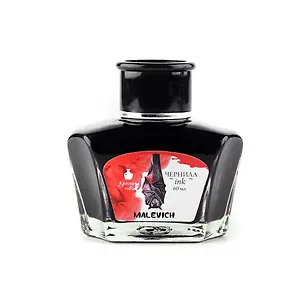 Чернила для рисования и каллиграфии 60мл красные, Малевичъ 3117160