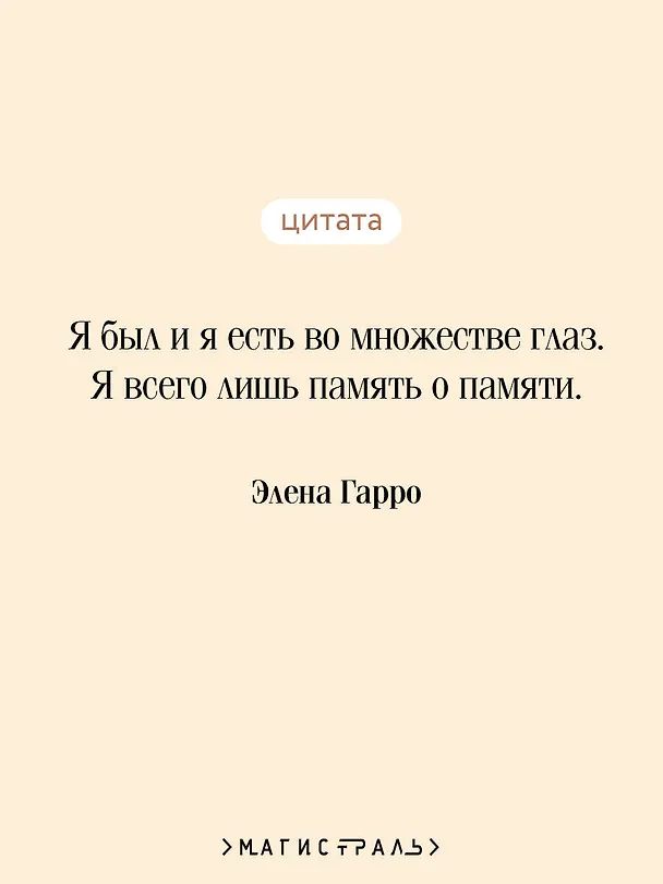 Книга Воспоминания о будущем (Элена Гарро) — 10