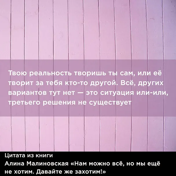 Книга Нам можно всё, но мы ещё не хотим. Давайте же захотим! (Алина Малиновская) — 12