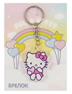 Брелок "Хеллоу Китти-1" (акрил) (3х4,5) (АКС-2602)