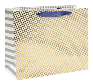 Пакет А4 26*31*12 "Gold" нейтр., бум.мат.ламинат