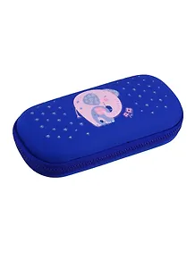 Пенал 1отд. Слоник романтика EVA, откид.планка, Bruno Visconti