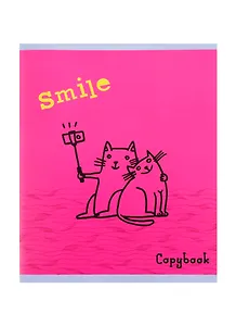 Тетрадь в клетку Unnika, "Жизнь кота - красота", 48 листов, в ассортименте