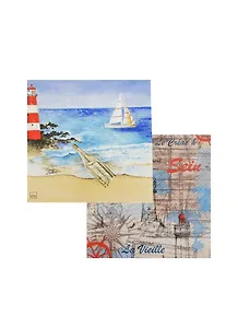 Набор салфеток для Декупажа Послание в бутылке (211549/SDL000100) (2шт) (упаковка)