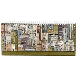 Настольный планинг Listoff «Шумный город», недатированный