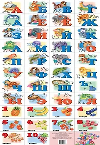 Плакат.Азбука и счет