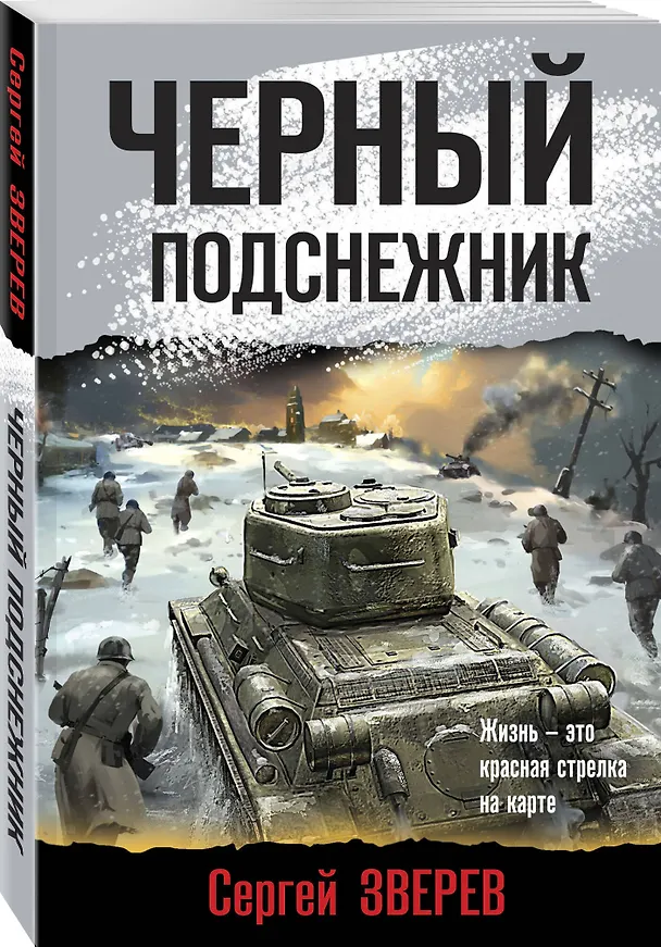 Книга Черный подснежник (Сергей Зверев) — 4