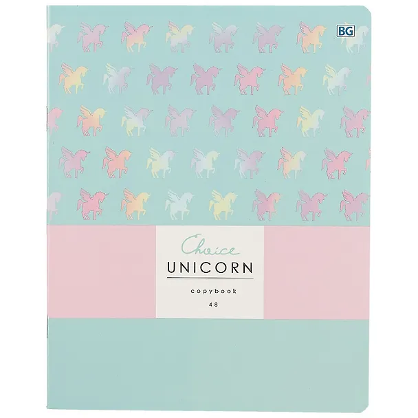 Тетрадь общая «My unicorn», 48 листов в клетку, А5, в ассортименте - BG 253355 — 4