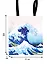 Сумка-шоппер "Кацусика Хокусай. Большая волна", 40 х 32 см — 2831460 — 3