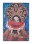 Ежедневник недат. А5 120л "Наппа. Маргарита Карева, арбуз" кожзам, мягк. переплет, тисн.фольгой, офсет, справ.мат-лы, ляссе, инд.уп — 3116657 — 1