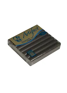 Набор для творчества Пластика (пластилин отверждаемый) брус 56гр, Серый классический 0006