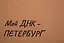 Пакет А4 28*35*11 СПб "Мой ДНК-Петербург" крафт, горизонт. — 3111180 — 3