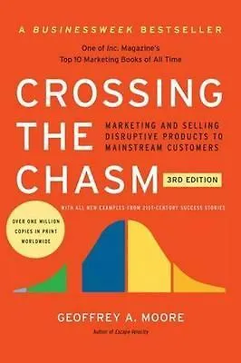 Книга Crossing the Chasm 3rd edition (Джеффри Мур)
