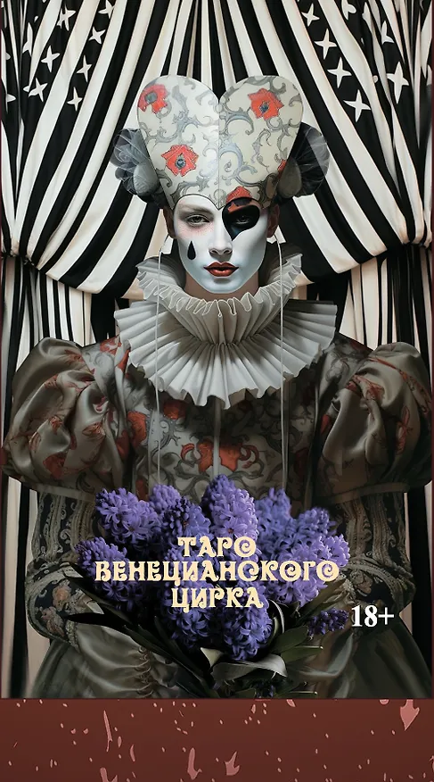 Книга Таро Венецианского цирка (89 карт + инструкция по QR-коду) (Елена Токарева) — 6