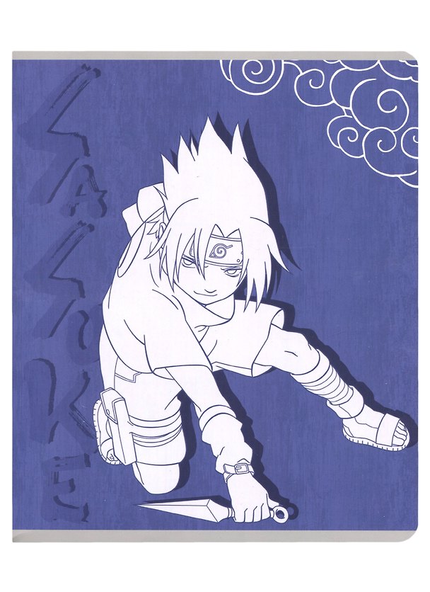Тетрадь общая «Naruto», 48 листов в клетку, A5, в ассортименте - Naruto 2898319 — 1