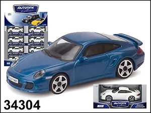 Машинка Porsche 911 Turbo (997) (1:43) (34304) (коробка)