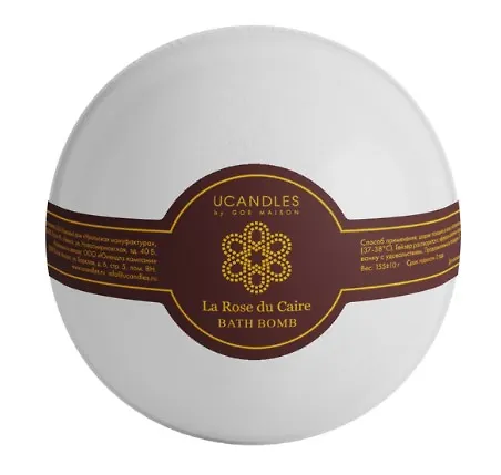 Бомбочка для ванн La Rose du Caire (155г) (4640011529754) 3111999 — 1
