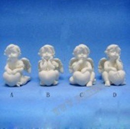 Фигурка декоративная Ангел (162706) (6см) (4 вида) 2309771 — 1