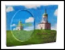 ГС магнит с рамкой д/фото пластик Нижний Тагил Сторожевая башня на Лисьей горе 9*7 см 278819, шт 2322661
