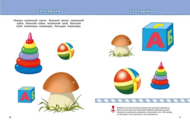 Книга Что должен знать и уметь ребёнок. Тесты для детей 2-3 лет (Ольга Земцова) — 11