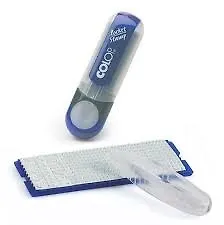 Штамп самонаборный 5-стр, 47*18 "Pocket Stamp" карманный, касса, пинцет, блистер, COLOP