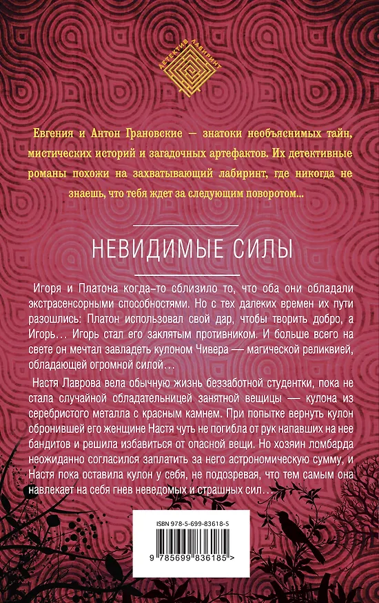 Книга Невидимые силы : роман (Антон Грановский, Евгения Грановская) — 2