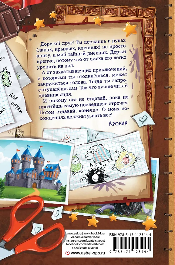 Книга Книга Кролика про Кролика с рисунками и стихами Кролика. Фея-колтунья и волшебный портал (Екатерина Матюшкина) — 2