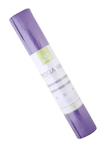 Коврик для йоги (фиолетовый) (ПВХ) (173х61)