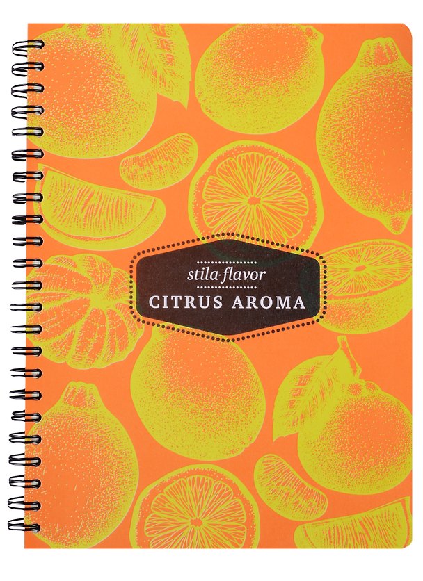 Тетрадь общая «Citrus», 100 листов в клетку, А5 - Stila 245811 — 1
