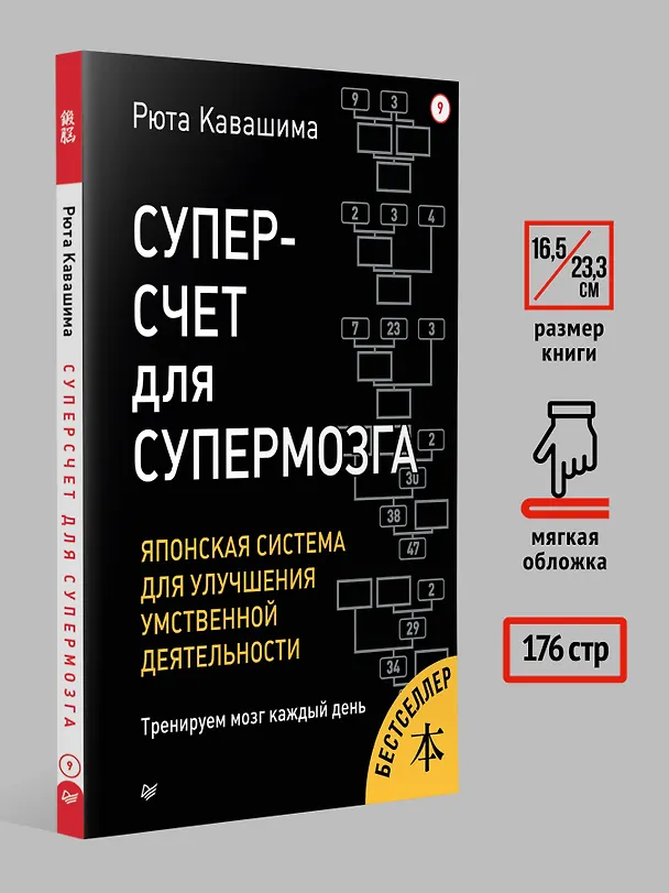 Книга Суперсчет для супермозга. Японская система для улучшения умственной деятельности (Рюта Кавашима) — 8
