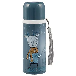 Термос Зимние зверюшки (металл) (350мл) (12-07306-LD-BT205)