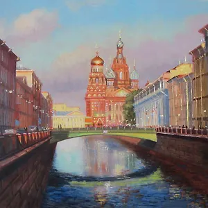 Арт-сувенир: Костер "Санкт-Петербург.Спас-на-Крови"