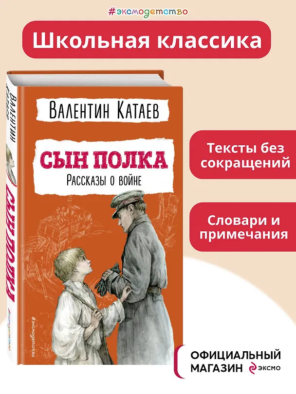 Книга Сын полка. Рассказы о войне (ил. В. Канивца) (Валентин Катаев) — 6