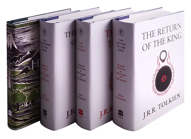 Книга The Hobbit & The Lord of the Rings Gift Set. A Middle-earth Treasury (комплект из 4 книг) (Джон Рональд Руэл Толкин) — 3