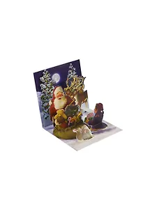 3D открытка Сани (Packing The Sleigh) (мини) (TR185)