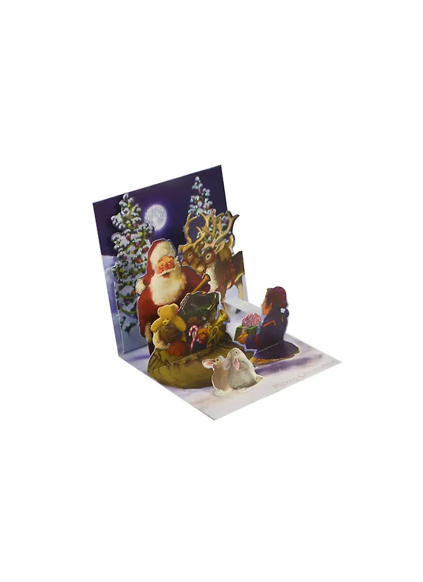 3D открытка Сани (Packing The Sleigh) (мини) (TR185) 2394813 — 1