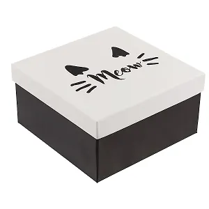Подарочная коробка «Meow», 15 х 15 см