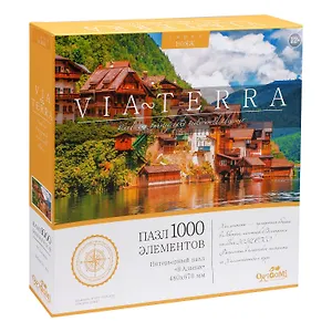 Пазл Via-Terra "В Альпах", 1000 элементов