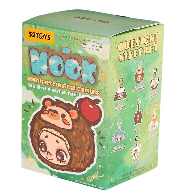 Фигурка коллекционная 52TOYS Плюшевая игрушка с подвесом Nook My Date with the Forest (74302) 3175244 — 1