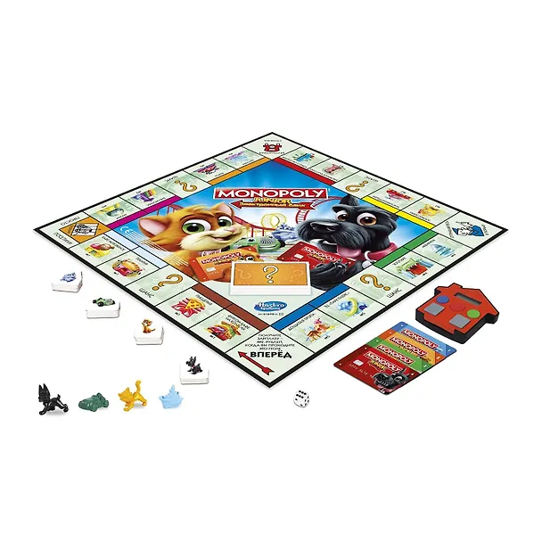 HASBRO, Настольная игра Монополия Джуниор с картами E1842121 342448 — 3