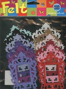 Домики (RH-052) (набор для творчества из фетра) (упаковка)