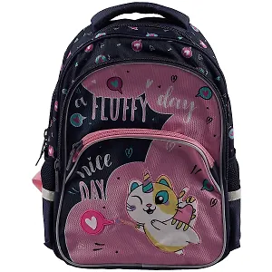 Рюкзак "Котомагия" 3отд., 41*29*16, полиэстер, нагрудн.стяжка, светоотраж., 3 кармана