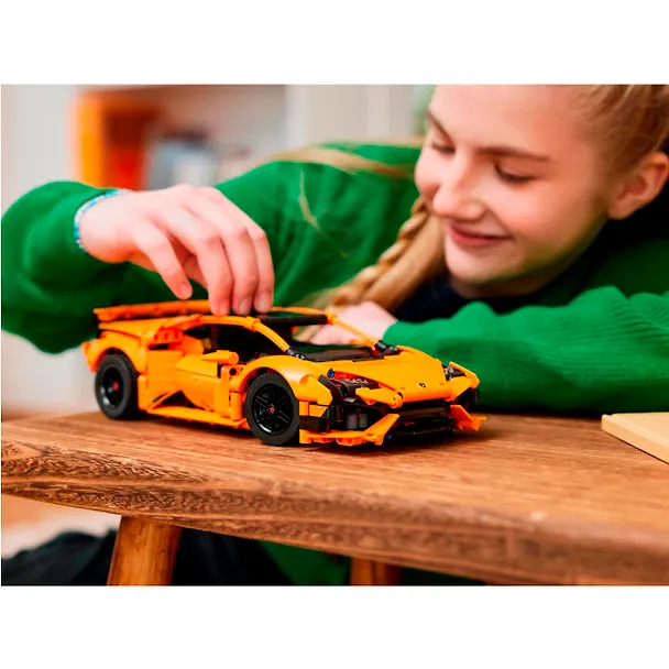 LEGO Technic: Ламборгини Хуракан Текника оранжевый, 806 деталей (42196) 3126536 — 10