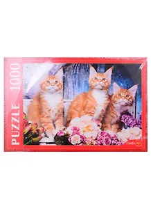 Пазл Рыжие котята Мейн-Кун Greate me 1000 элементов ГИП1000-2021