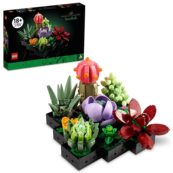 LEGO Botanical Collection: Суккуленты, 771 деталь (10309) 3139739 — 1