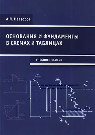 Книга Основания и фундаменты в схемах и таблицах. Учебное пособие (Александр Невзоров)